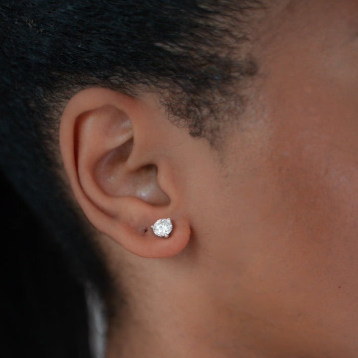 Moissanite Stud Earrings