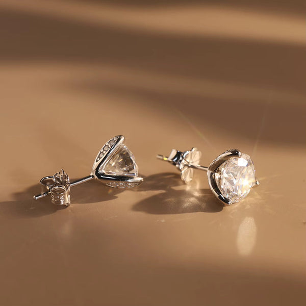 Moissanite Earring